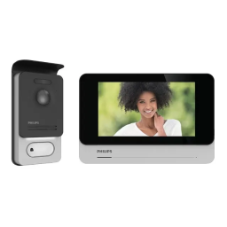 Philips DES9901VDP/10 Welcome Eye Connect 2 Interphone vidéo Manuel utilisateur | Fixfr