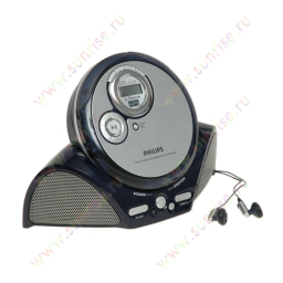 Philips EXP3373/00C Baladeur CD Manuel utilisateur | Fixfr