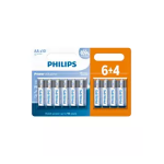 Philips LR6P10BP/59 Power Alkaline Pile Manuel utilisateur