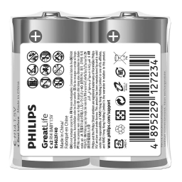 Philips R14G2F/40 Pile Manuel utilisateur | Fixfr