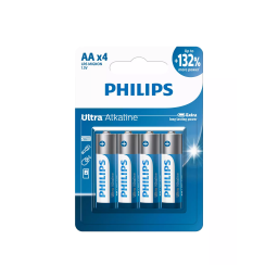 Philips LR6E4B/40 Ultra Alkaline Pile Manuel utilisateur | Fixfr