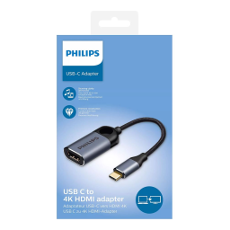 Philips SWV6001/00 Adaptateur USB-C vers HDMI Manuel utilisateur | Fixfr
