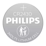 Philips CR2430P4/00B Minicells Pile bouton Manuel utilisateur