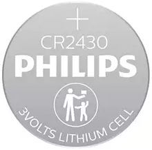 Philips CR2430P4/00B Minicells Pile bouton Manuel utilisateur | Fixfr