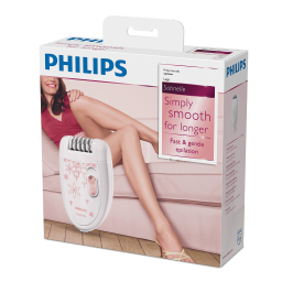 Philips HP6420/00 Satinelle Essential Épilateur compact Manuel utilisateur | Fixfr