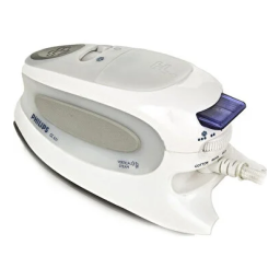 Philips GC651/02 Travel iron Fer à repasser de voyage Manuel utilisateur | Fixfr