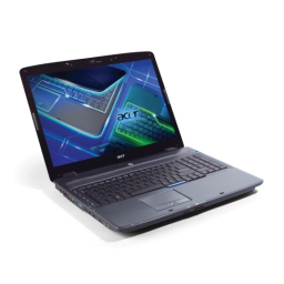 Acer TravelMate 7530 Notebook Guide de démarrage rapide | Fixfr