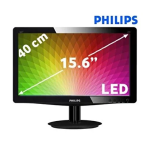 Philips 166V3LSB/00 Moniteur LED Manuel utilisateur