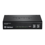 Trendnet TK-CAT508 8-Port CAT5 KVM Switch Fiche technique