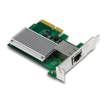 Trendnet TEG-10GECTX 10 Gigabit PCIe Network Adapter Fiche technique