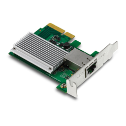 Trendnet TEG-10GECTX 10 Gigabit PCIe Network Adapter Fiche technique | Fixfr