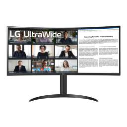 LG 34WR55QK-B Manuel utilisateur | Fixfr