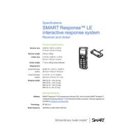 SMART Technologies Response 2012 Manuel utilisateur | Fixfr