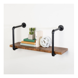 Manuel d'utilisation Honey Can Do SHF-08842 - Étagère murale loft à un niveau | Fixfr