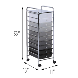 Manuel CRT-05255 Chariot de rangement Honey Can Do | Fixfr