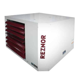 Reznor UDXC Guide d'installation - Manuel d'utilisation et d'entretien | Fixfr