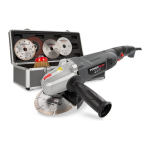 Powerplus POWESET2 ANGLE GRINDER 900W 125MM Manuel du propri&eacute;taire