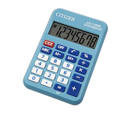 Citizen LC-110NR-BL calculator Fiche technique | Fixfr