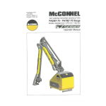 McConnel PA5567-70 / PA6067-70 / PA6567-70 / PA7067-70 Series Mode d'emploi