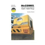 McConnel PA5675 / PA6475 / PA7275 / PA7775 / PA8075 Series Manuel d'emploi