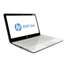 HP ENVY dv4-5200 Notebook PC series Manuel utilisateur | Fixfr