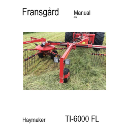 McConnel Universal Haymaker TI-6000 Manuel utilisateur | Fixfr