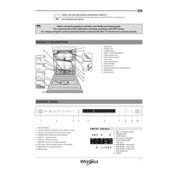 Whirlpool WIF 4O43 DLTGES @ Manuel utilisateur | Fixfr