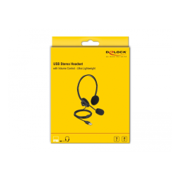 DeLOCK 27178 USB Stereo Headset Fiche technique | Fixfr