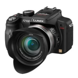 Panasonic DMC FZ100 Manuel utilisateur | Fixfr