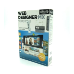 MAGIX Web Designer MX 8.0 Manuel utilisateur