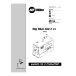 Miller BIG BLUE 500 X PERKINS CE Manuel utilisateur