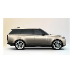 Land Rover Range Rover Manuel du propriétaire | Fixfr