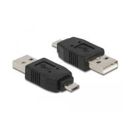 DeLOCK 65037 Adapter USB micro-A male to USB2.0 A-male Fiche technique | Fixfr