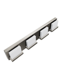 Allen + Roth VBL17-4BNK Cora 4-Light Nickel Modern/Contemporary Vanity Light Manuel utilisateur