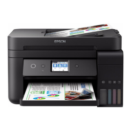 Epson ECOTANK ET-4750 Manuel utilisateur | Fixfr