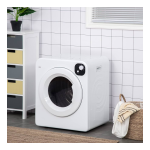 HOMCOM 853-025 Compact Laundry Dryer Machine Mode d'emploi