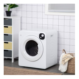 HOMCOM 853-025 Compact Laundry Dryer Machine Mode d'emploi | Fixfr