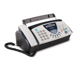 Brother FAX-575/FAX-575e Ribbon Transfer FAX Guide d'installation rapide | Fixfr