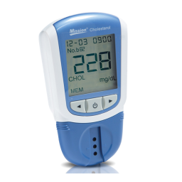 Gima 23932 MISSION® CHOLESTEROL METER Manuel du propriétaire | Fixfr