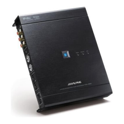 Alpine PXA-H800 System Integration Audio Processor Manuel du propriétaire | Fixfr