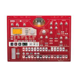 Korg Electribe ESX-1 : Guide d'Utilisation + AI Chat & PDF | Fixfr