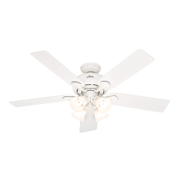 Hunter Fan 52026 Ceiling Fan Manuel du propriétaire | Fixfr