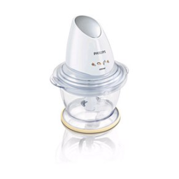 Philips HR1396/55 Hachoir Manuel utilisateur | Fixfr