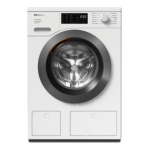 Miele WEI865 WCS PWash&amp;TDos&amp;9kg Lave-linge &agrave; chargement frontal W1 Manuel utilisateur