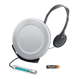 Sony D-EJ985 Mode d'emploi PDF + Chat IA | Fixfr