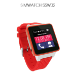Simwatch SSW02 Montre T&eacute;l&eacute;phone | AI Chat &amp; PDF
