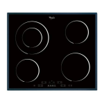 Whirlpool AKT 860/BA Hob Manuel utilisateur