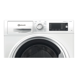 Bauknecht NM22L 945 WS AE BE Washing machine Manuel utilisateur | Fixfr