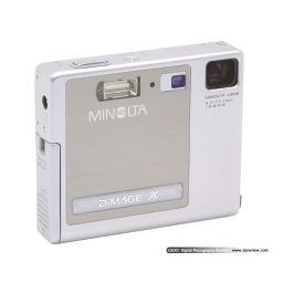KONICA Dimage X Mode d'emploi | Fixfr