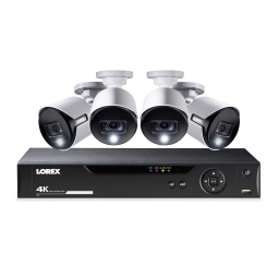 Lorex LHV514K86 4K Ultra HD 8 Channel Security System Guide de démarrage rapide | Fixfr